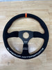 SM Dish Alcantara Steering Wheel