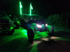 Infinite Offroad RGB+W Lighted Whips - 25 Year Warranty