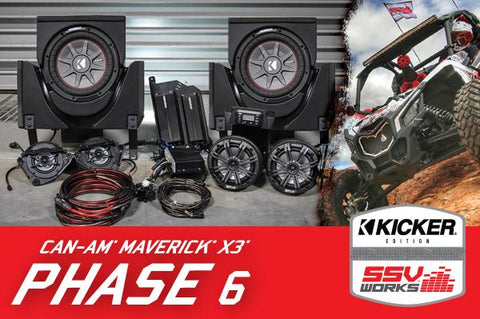 Can am X3 dash replacement with 8 inch Kicker powersport drivers
