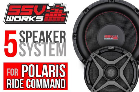 SSV Works Phase 5 RZR Ride Command System Plug and Play Kit