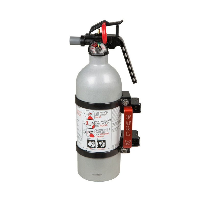Axia Quick release fire extinguisher mount