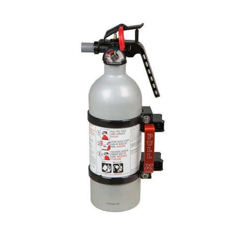 Axia Quick release fire extinguisher mount