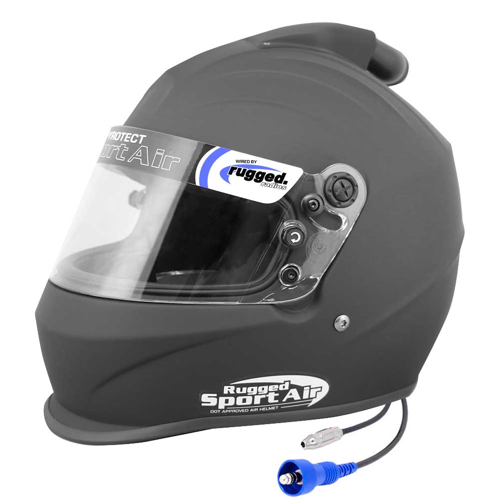 Pyrotect 'Sport Air' Top Air Helmet (DOT) - Flat Black