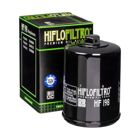 Hiflofiltro HF198 Premium Oil Filter - Polaris RZR