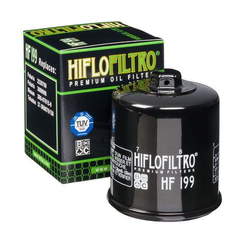 Hiflofiltro HF199 Premium Oil Filter - Polaris RZR Turbo S