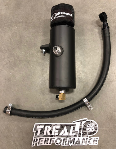 Treal Performance 2017-2019 Can-Am X3 Oil Catch Can / Breather System