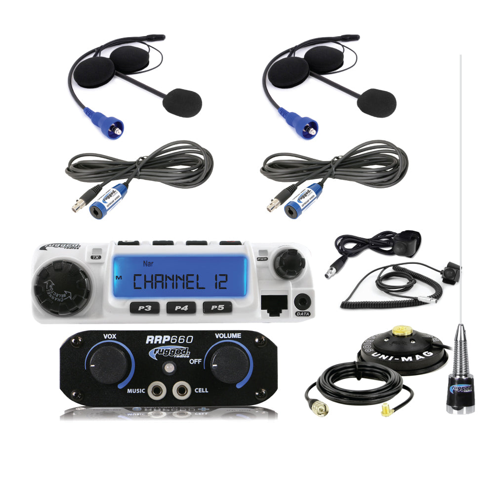 RRP660 2-Person System with 60-Watt Radio and Helmet Kits