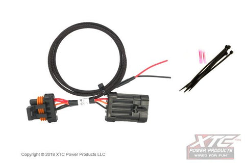 Polaris RZR XP Plug & Play Power out - License Plate Or Whip