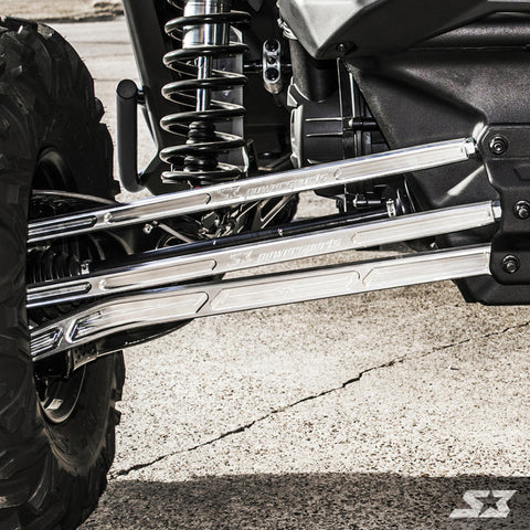 S3 Powersports Maverixk X3 HD High Clearance Billet Aluminum Radius Rod - Full Set