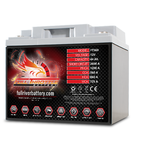 Full Throttle FT560 AGM Battery