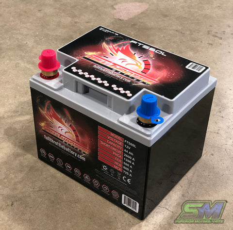 Full Throttle FT560L AGM Direct Drop In RZR Battery