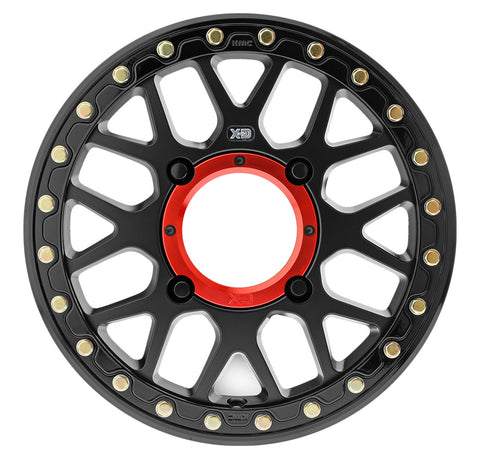 KMC XD XS235 Grenade Beadlock Wheel - Satin Black
