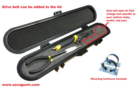Savage UTV Belt Holder & Tool Kit