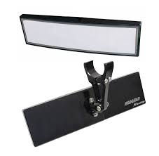 ModQuad Billet Rear View Mirror - Single Clamp Black - RZR
